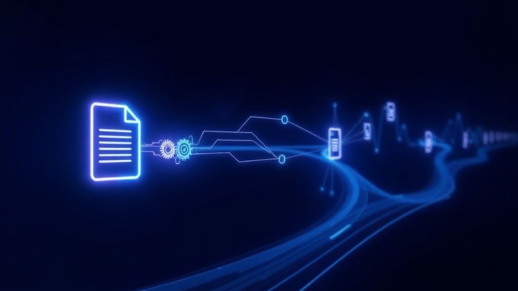 A self-running content engine